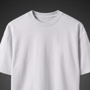 Oversize Plain Snow White